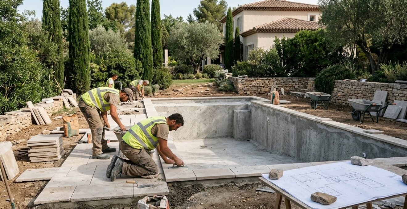 Création de piscine